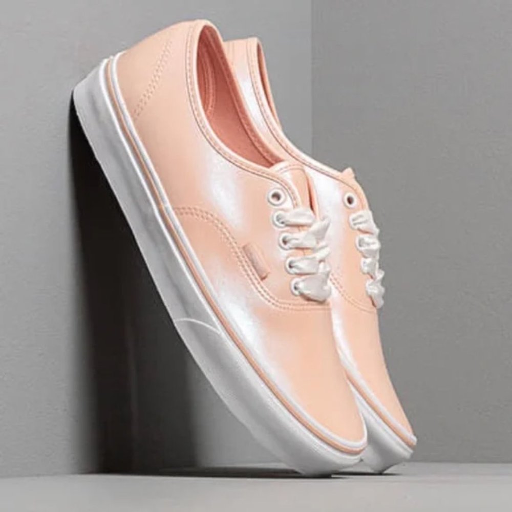 Vans Off the Wall Iridescent Ribbon Lace Sneakers